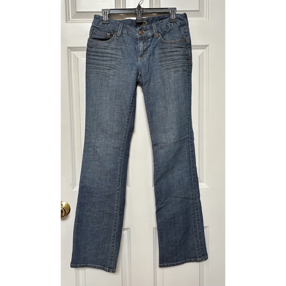 Seven7 Women’s Boot Cut Blue Jeans Size 28 (RN# 109890) - Great Condition